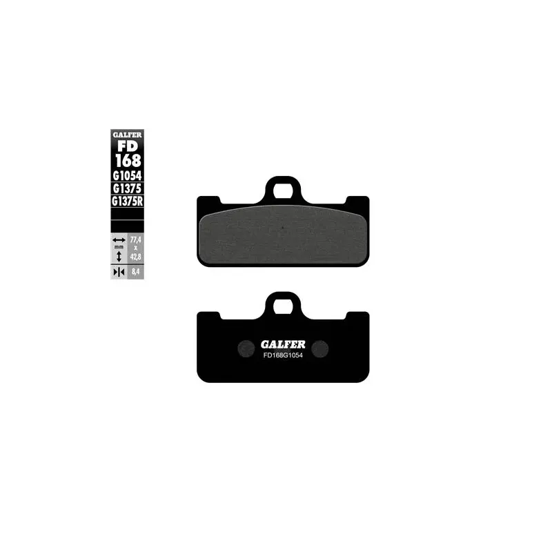 Pastillas de freno moto Galder Sinter Sport FD168G
