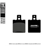 Pastillas de freno moto Galfer semi metal FD170G10