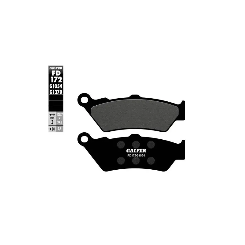 Pastillas de freno moto Galfer semi metal FD172G10