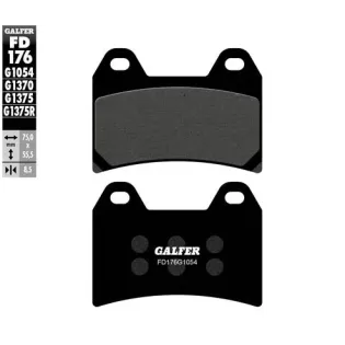 Pastillas GALFER FD176G1310 Sinter Racing