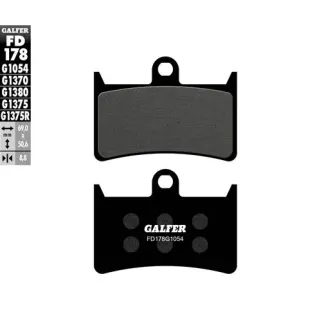 Pastillas de freno moto Galfer Sinter Sport R FD17
