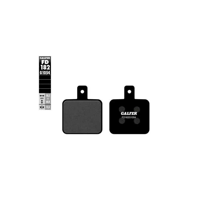 Pastillas de freno moto Galfer semi metal FD182G10
