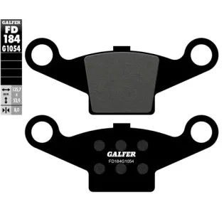 Pastillas de freno moto Galfer semi metal FD184G10