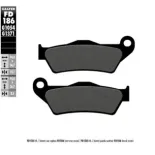 Pastillas de freno moto Galfer semi metal FD186G10