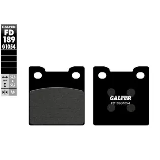 Pastillas de freno moto Galfer semi metal FD189G10
