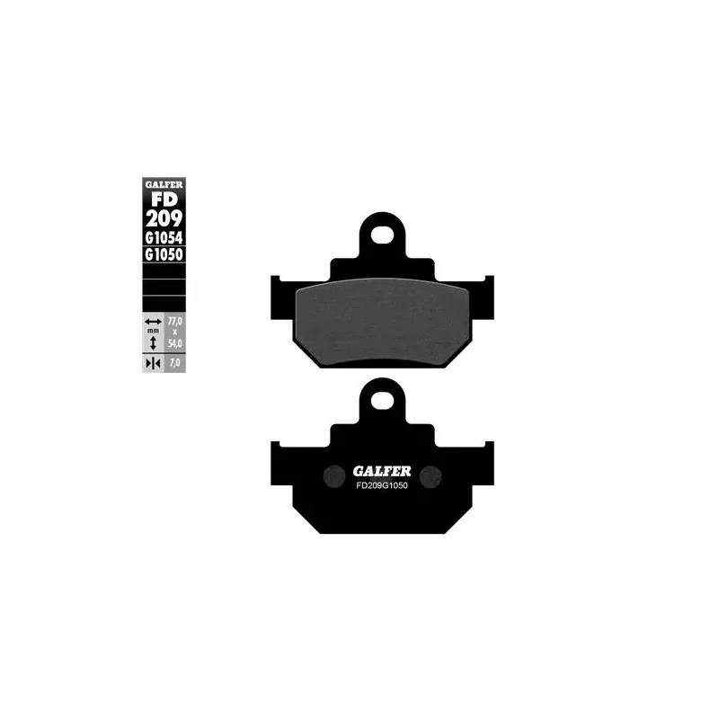 Pastillas de freno moto Galfer semi metal FD210G10