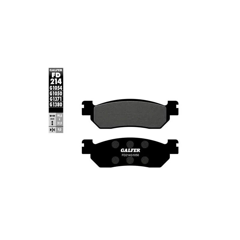 Pastillas de freno moto Galfer semi metal FD214G16