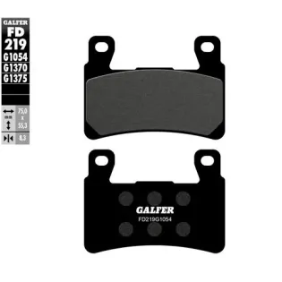 Pastillas de freno moto Galfer semi metal FD219G10