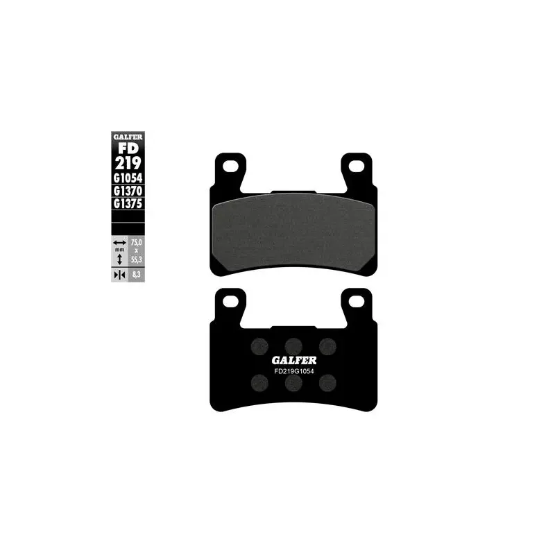 Pastillas de freno moto Galfer semi metal FD219G10