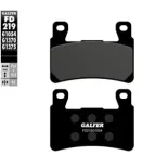 Pastillas de freno moto Galfer semi metal FD219G10