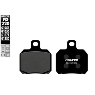 Pastillas de freno moto Galfer semi metal FD220G16