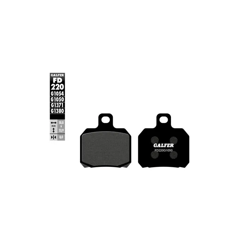 Pastillas de freno moto Galfer semi metal FD220G16