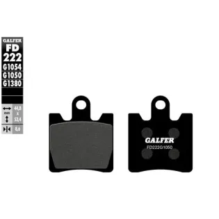 Pastillas de freno moto Galfer semi metal FD222G16