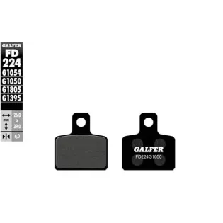 Pastillas de freno moto Galfer Trial Top Trasera F