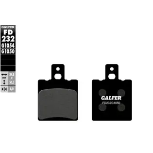 Pastillas de freno moto Galfer Scooter FD232G1050