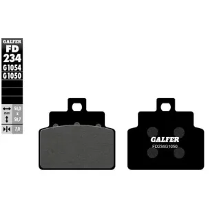 Pastillas de freno moto Galfer semi metal FD235G16