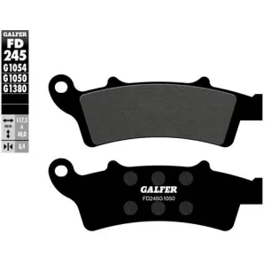 Pastillas de freno moto Galfer semi metal FD245G10