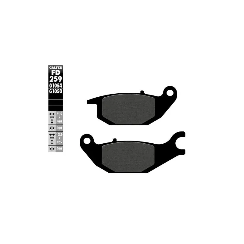 Pastillas de freno moto Galfer Scooter FD259G1050