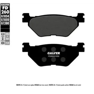 Pastillas de freno moto Galfer semi metal FD260G16