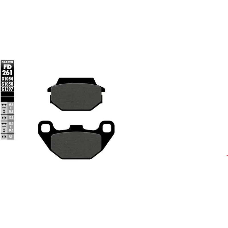 Pastillas de freno moto Galfer Sinter Quad FD261G1