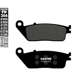 Pastillas de freno moto Galfer Sinter Street FD266