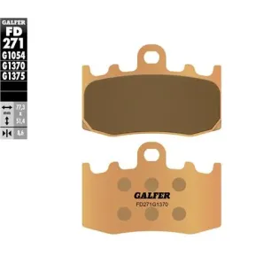 Pastillas de freno moto Galfer Sinter Street FD271