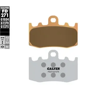 Pastillas de freno moto Galfer Sinter Sport FD271G