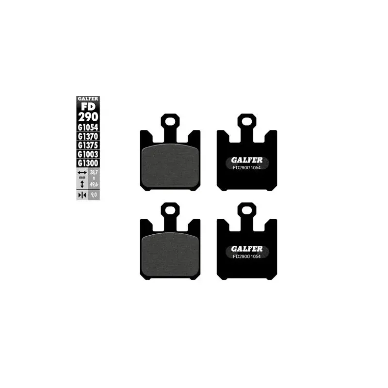 Pastillas de freno moto Galfer semi metal FD290G10