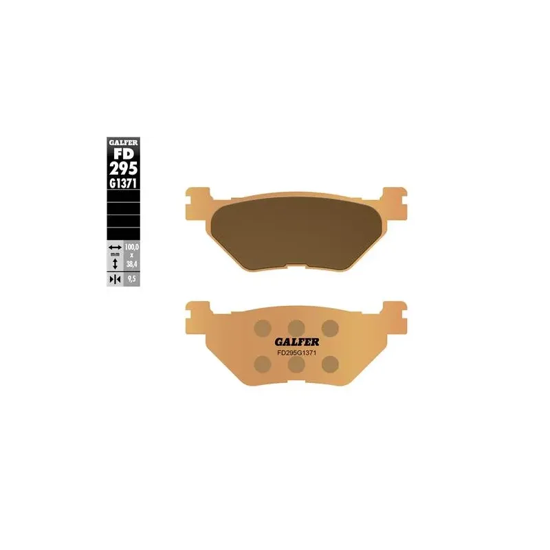 Pastillas de freno moto Galfer semi metal FD295G16