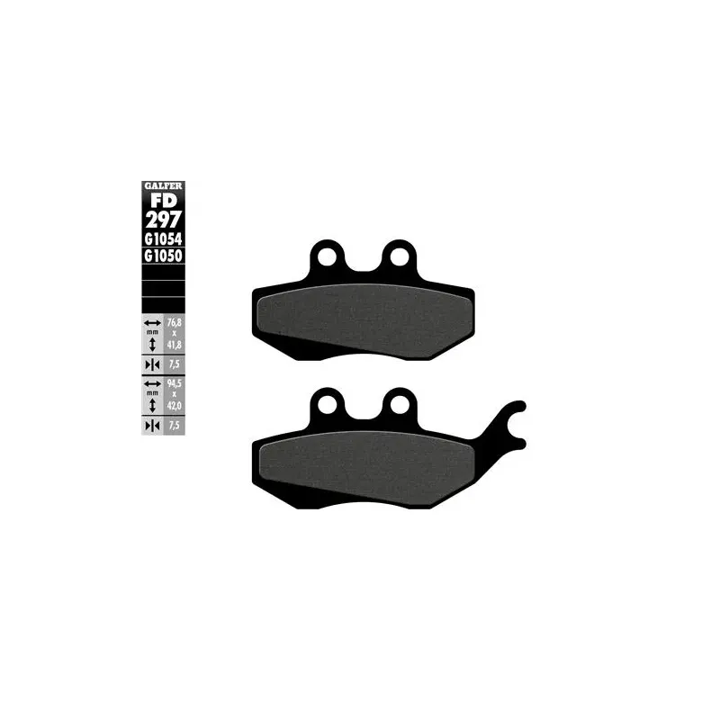 Pastillas de freno moto Galfer semi metal FD297G16
