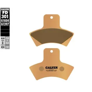 Pastillas de freno moto Galfer Sinter Quad FD301G1