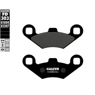 Pastillas de freno moto Galfer Sinter Quad FD303G1