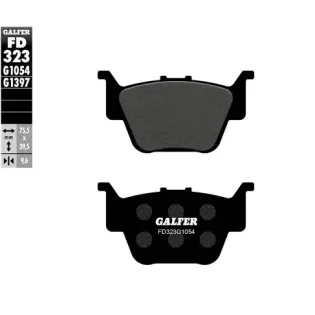 Pastillas de freno moto Galfer semi metal FD323G10
