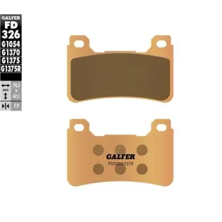 Pastillas de freno moto Galfer Sinter Street FD326
