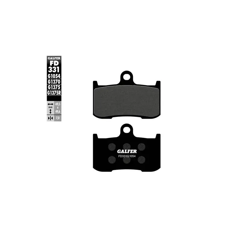 Pastillas de freno moto Galfer semi metal FD331G16
