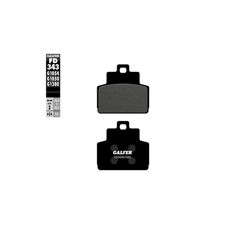 Pastillas de freno moto Galfer semi metal FD343G10