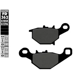 Pastillas de freno moto Galfer semi metal FD362G10