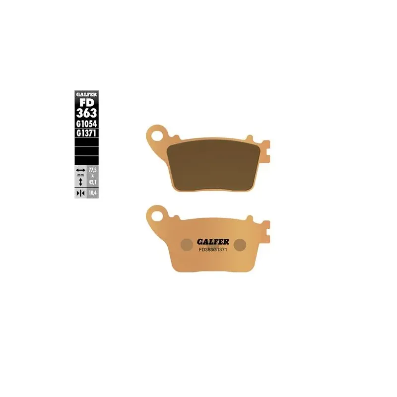 Pastillas de freno moto Galfer Sinter Street FD363