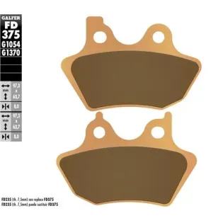 Pastillas de freno moto Galfer Sinter Street FD375