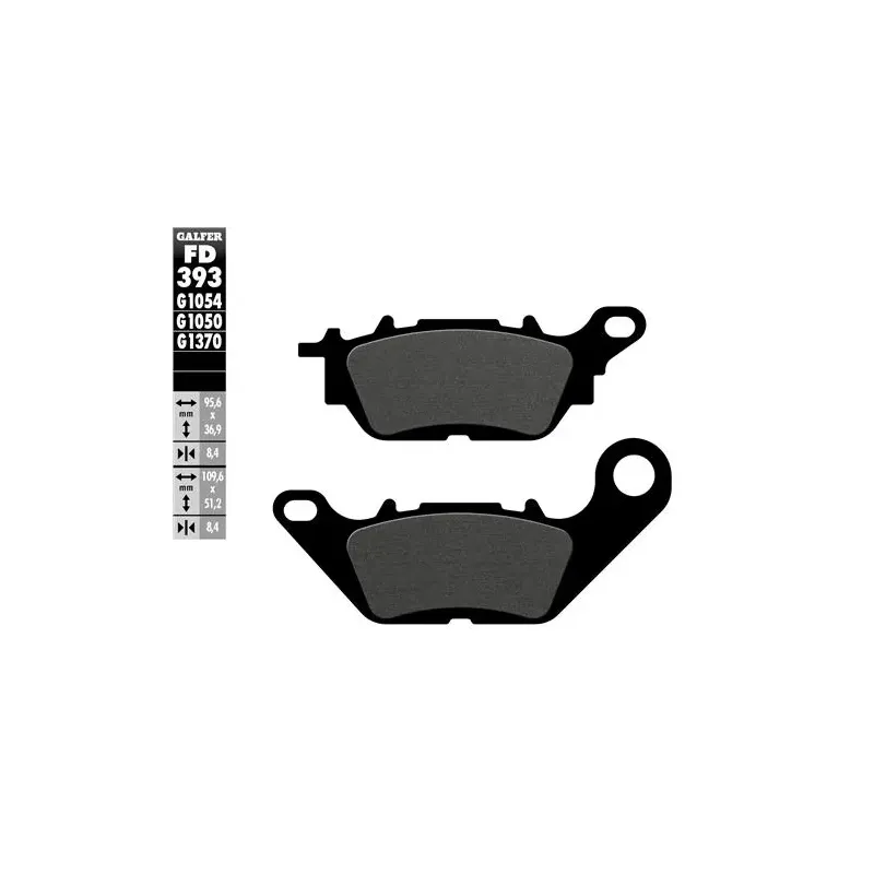 Pastillas de freno moto Galfer semi metal FD393G10