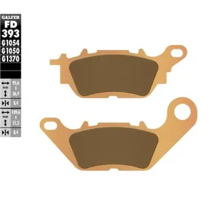 Pastillas de freno moto Galfer Sinter Street FD393