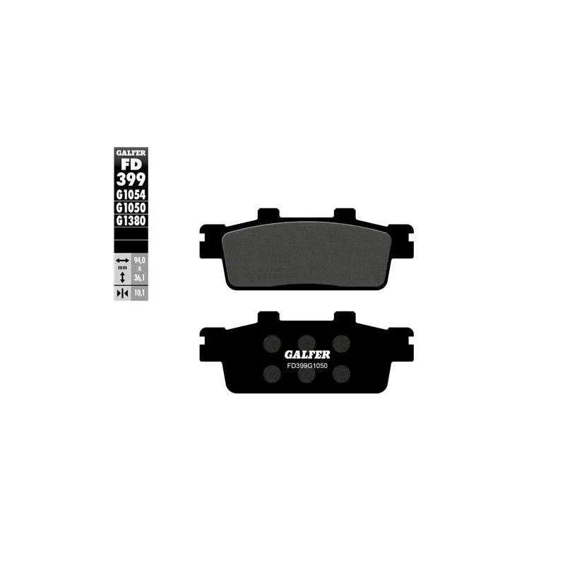 Pastillas de freno moto Galfer semi metal FD399G10