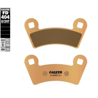 Pastillas de freno moto Galfer Sinter Quad FD404G1