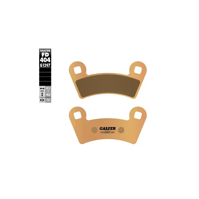 Pastillas de freno moto Galfer Sinter Quad FD404G1