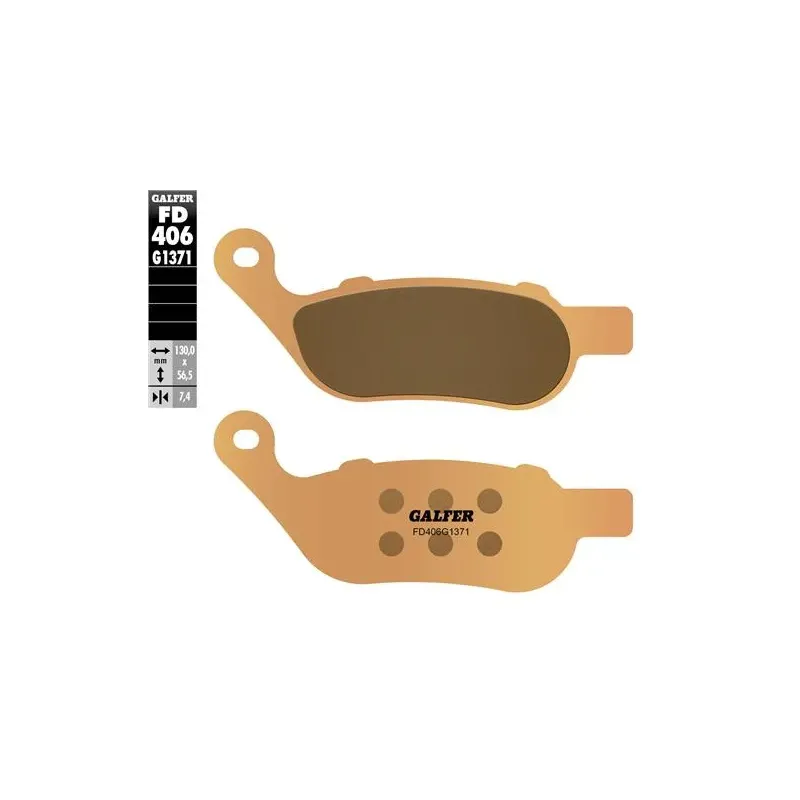 Pastillas de freno moto Galfer Sinter Street FD406