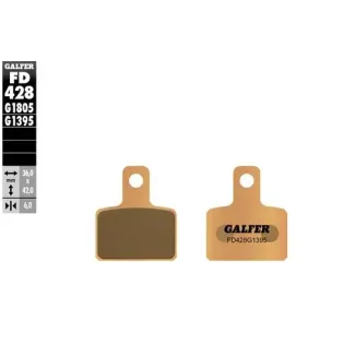 Pastillas de freno moto Galfer Trial Top FD428G180