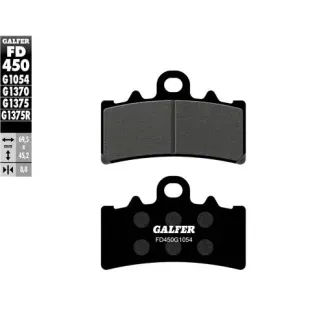 Pastillas de freno moto Galfer semi metal FD450G10