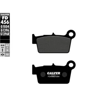 Pastillas de freno moto Galfer semi metal FD456G10