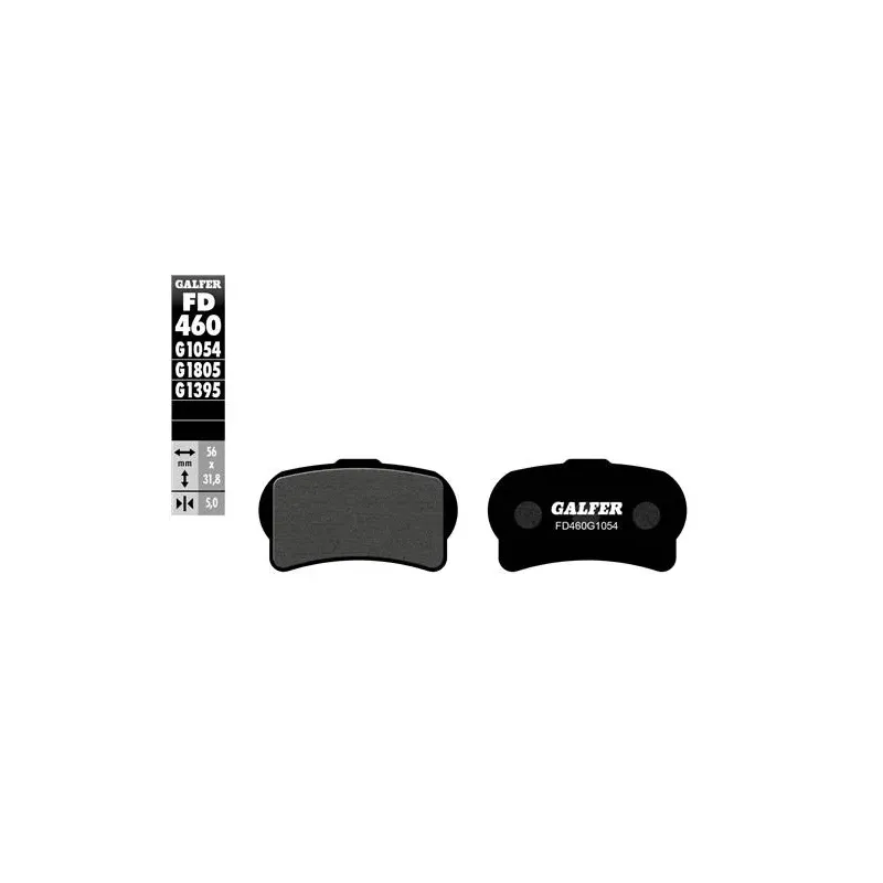 Pastillas de freno moto Galfer semi metal FD460G13