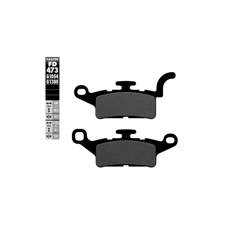 Pastillas de freno moto Galfer Scooter FD473G1380